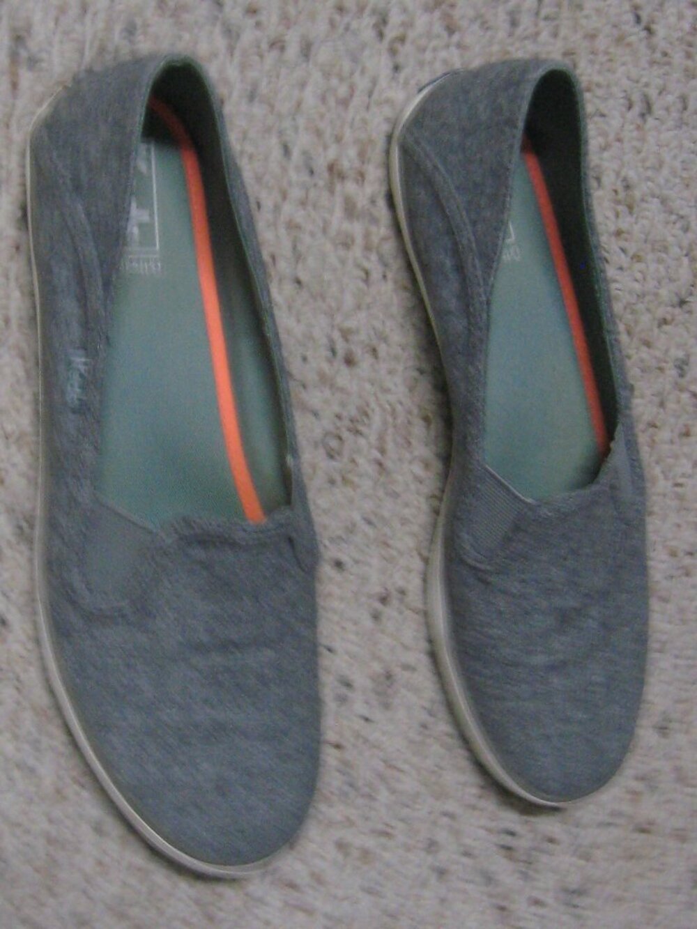 Keds Women's Charcoal Gray Slip-On Wool Blend Sneakers Size 10/41